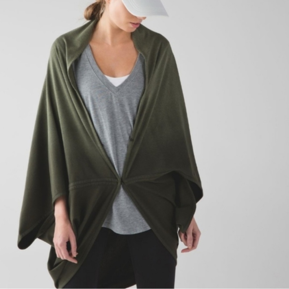 Lululemon green ombré wrap